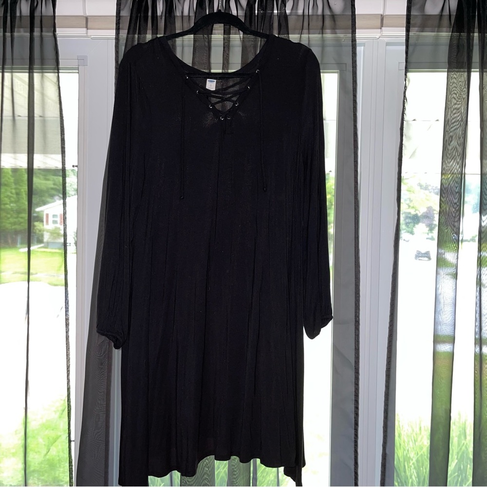 Old Navy Lace Up/Criss cross front dress